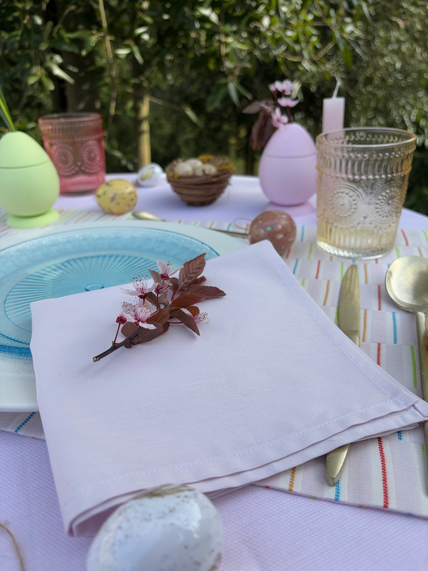 Mauve Cotton Napkins (Set of 2)