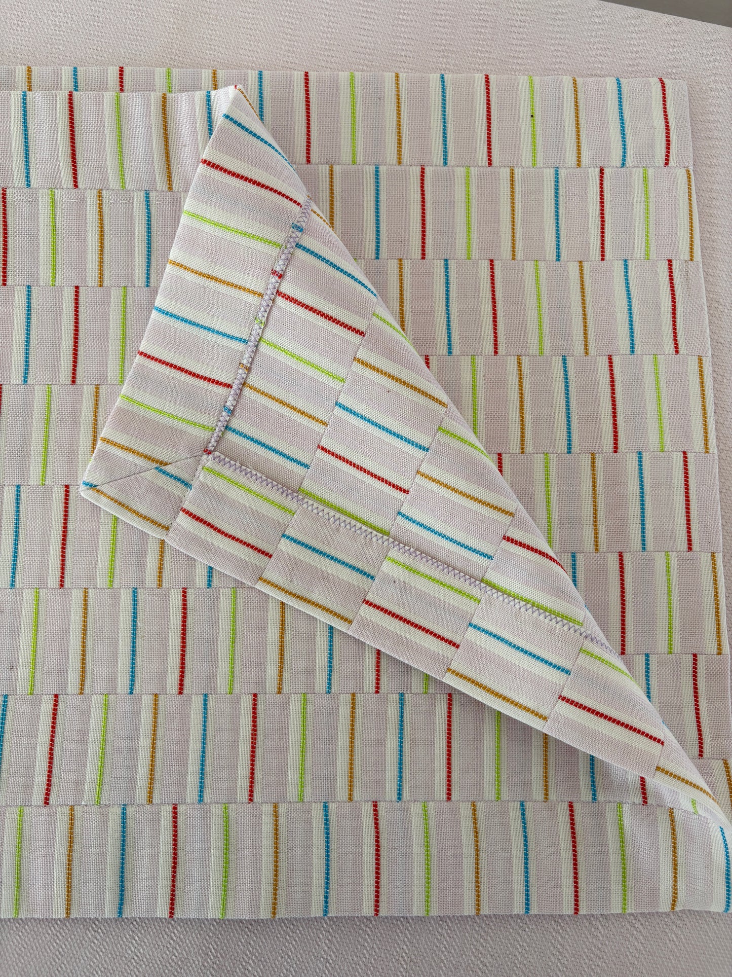 Striped Cotton Placemats (Set of 2)