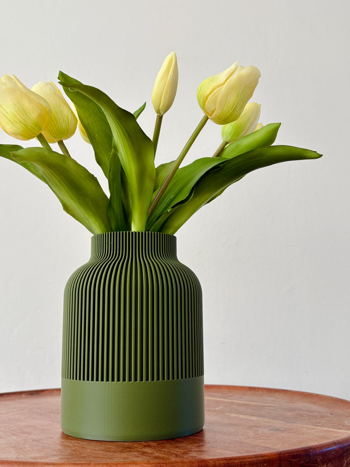 Ridge Textured Vase