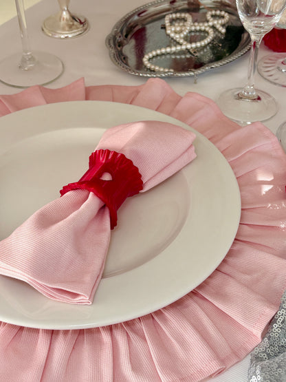 Blush Cotton Napkins (Set of 2)