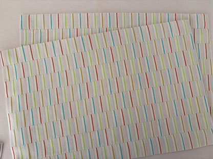 Striped Cotton Placemats (Set of 2)