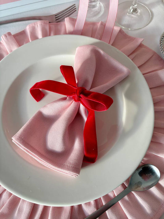 Blush Cotton Napkins (Set of 2)